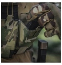 Puzdro na zásobník M-Tac Single Elastic Magazine Elite Laser Cut - multicam
