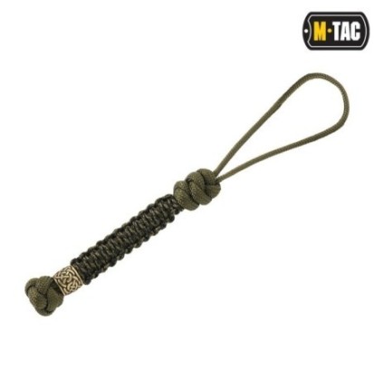 Šnúrka na nôž M-Tac Lanyard Scandinavian - olivová