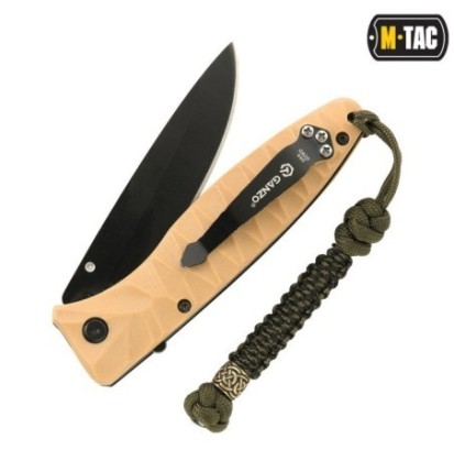 Šnúrka na nôž M-Tac Lanyard Scandinavian - olivová