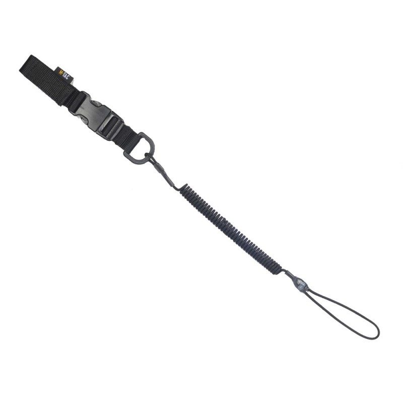 Bezpečnostná šnúra k pištoli M-Tac Gun Sling Lite - čierna