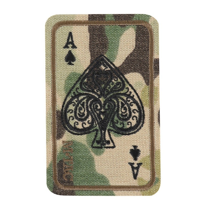 Nášivka M-Tac Ace Of Spades Embroidery - multicam