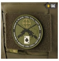 Panel na nášivky pre Molle väzbu M-Tac 12x8,5 - olivový