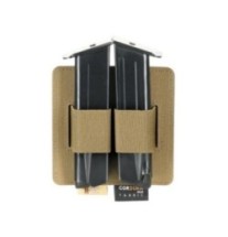 Puzdro na zbraň M-Tac Double Mag Pouch Backed - coyote