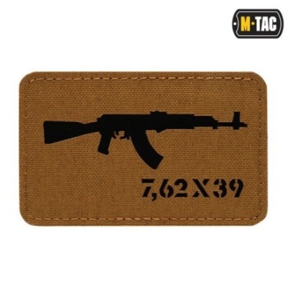 Nášivka M-Tac zbraň AKM 7,62х39 - coyote