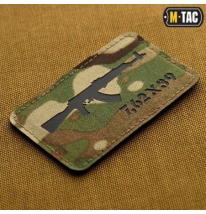 Nášivka M-Tac zbraň AKM 7,62х39 - multicam
