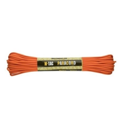 Para lano M-Tac Paracord 550 typ III 15 m - oranžové