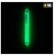 Svietiace tyčinky M-Tac Light Sticks 4,5 x 40 mm 10 ks - zelené