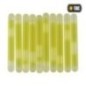 Svietiace tyčinky M-Tac Light Sticks 4,5 x 40 mm 10 ks - zelené