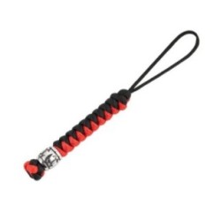 Šnúrka na nôž M-Tac Lanyard Viper Cossack Cross V2 Steel - čierna-červená