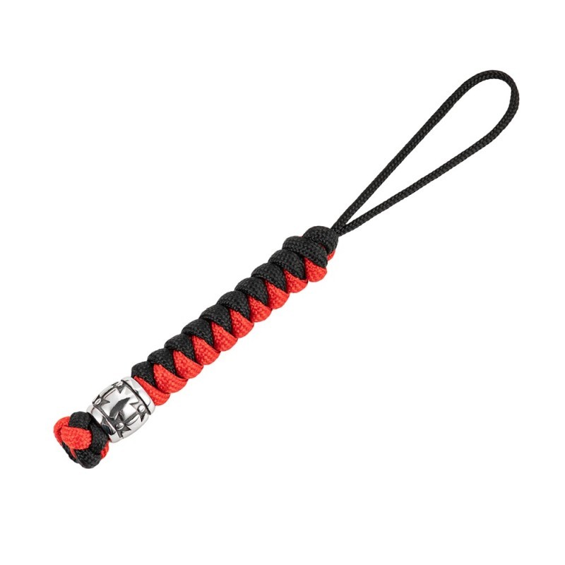 Šnúrka na nôž M-Tac Lanyard Viper Cossack Cross V2 Steel - čierna-červená Šnúrka na nôž M-Tac Lanyard Viper Cossack Cross V2 Steel - čierna-červená