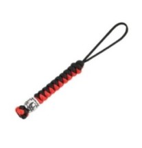 Šnúrka na nôž M-Tac Lanyard Viper Cossack Cross V2 Steel - čierna-červená