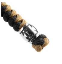 Šnúrka na nôž M-Tac Lanyard Viper Cossack Cross V2 Steel - čierna-béžová