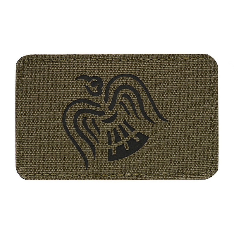 Nášivka M-Tac Raven Flag Laser Cut - olivová-čierna