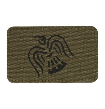 Nášivka M-Tac Raven Flag Laser Cut - olivová-čierna