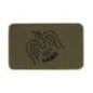 Nášivka M-Tac Raven Flag Laser Cut - olivová-čierna