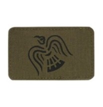 Nášivka M-Tac Raven Flag Laser Cut - olivová-čierna
