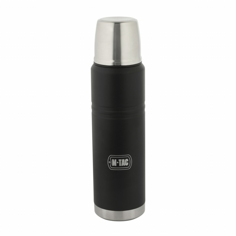 Termoska M-Tac Thermos Steel 1000 ml - čierna-strieborná Termoska M-Tac Thermos Steel 1000 ml - čierna-strieborná