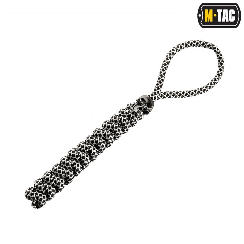 Šnúrka na nôž M-Tac Lanyard Viper 2 - čierna-biela Šnúrka na nôž M-Tac Lanyard Viper 2 - čierna-biela