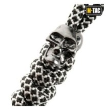 Šnúrka na nôž M-Tac Lanyard Viper 2 - čierna-biela