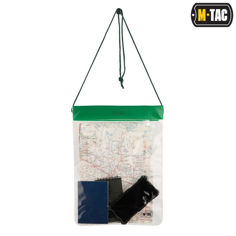 Vodotesné púzdro M-Tac Doc Waterproof Case 32x25 cm - priehľadné Vodotesné púzdro M-Tac Doc Waterproof Case 32x25 cm - priehľadné