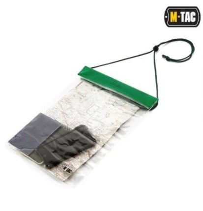 Vodotesné púzdro M-Tac Doc Waterproof Case 32x25 cm - priehľadné