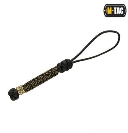 Šnúrka na nôž M-Tac Lanyard Granule - čierna
