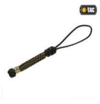 Šnúrka na nôž M-Tac Lanyard Granule - čierna
