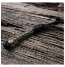 Šnúrka na nôž M-Tac Lanyard Granule - čierna
