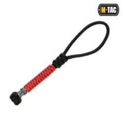 Šnúrka na nôž M-Tac Lanyard Ninja 2 - čierna-červená