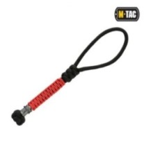 Šnúrka na nôž M-Tac Lanyard Ninja 2 - čierna-červená
