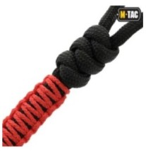 Šnúrka na nôž M-Tac Lanyard Ninja 2 - čierna-červená