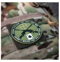 Panel na nášivky pre Molle väzbu M-Tac Morale Patches 8x8,5 - olivový