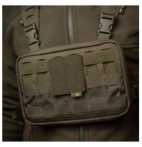 Panel na nášivky pre Molle väzbu M-Tac Morale Patches 8x8,5 - olivový