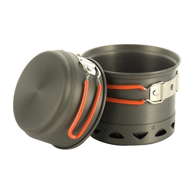 Súprava riadu M-Tac Individual Cookware 2 - sivá Súprava riadu M-Tac Individual Cookware 2 - sivá