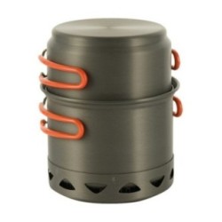 Súprava riadu M-Tac Individual Cookware 2 - sivá