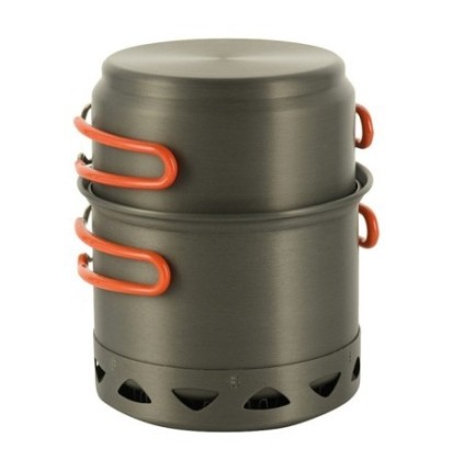 Súprava riadu M-Tac Individual Cookware 2 - sivá