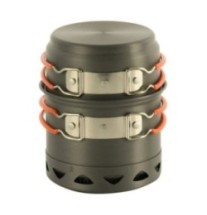 Súprava riadu M-Tac Individual Cookware 2 - sivá