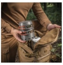 Súprava riadu M-Tac Individual Cookware 2 - sivá