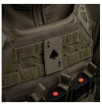 Nášivka M-Tac Ace Of Spades - olivová