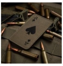 Nášivka M-Tac Ace Of Spades - olivová