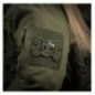 Nášivka M-Tac Hello Skull Kitty - ranger green