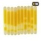 Svietiace tyčinky M-Tac Light Sticks 4,5 x 40 mm 10 ks - žlté Svietiace tyčinky M-Tac Light Sticks 4,5 x 40 mm 10 ks - žlté