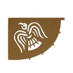 Nášivka M-Tac Raven Flag Cutout - coyote