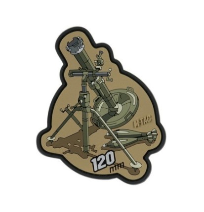 Nášivka M-Tac 120mm - coyote-olivová