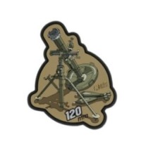 Nášivka M-Tac 120mm - coyote-olivová