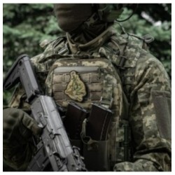 Nášivka M-Tac 120mm - coyote-olivová