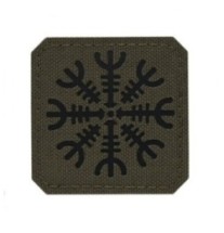 Nášivka M-Tac Helm of Terror - olivová-čierna