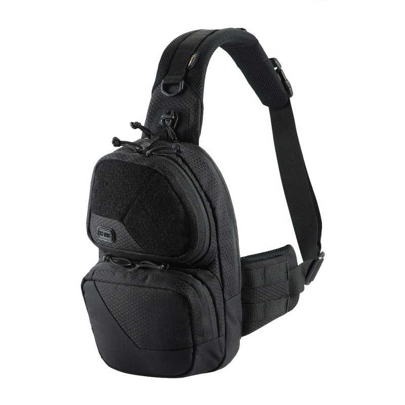 Batoh cez 1 rameno M-Tac Buckler Elite Hex - čierna Batoh cez 1 rameno M-Tac Buckler Elite Hex - čierna