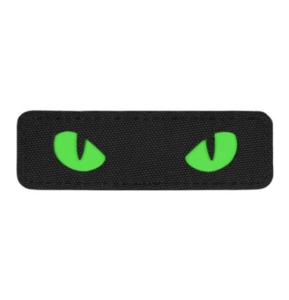 Nášivka M-Tac Cat Eyes - čierna-zelená