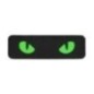 Nášivka M-Tac Cat Eyes - čierna-zelená Nášivka M-Tac Cat Eyes - čierna-zelená